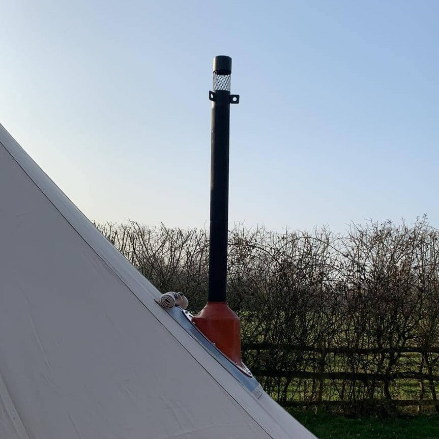 4m Bell Tent With Stove Hole & Flap - Bell Tent Sussex