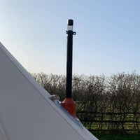 4m Bell Tent Fireproof With Stove Hole & Flap - Bell Tent Sussex