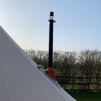 3m Bell Tent Fireproof With Stove Hole & Flap (No Centre Pole) - Bell Tent Sussex